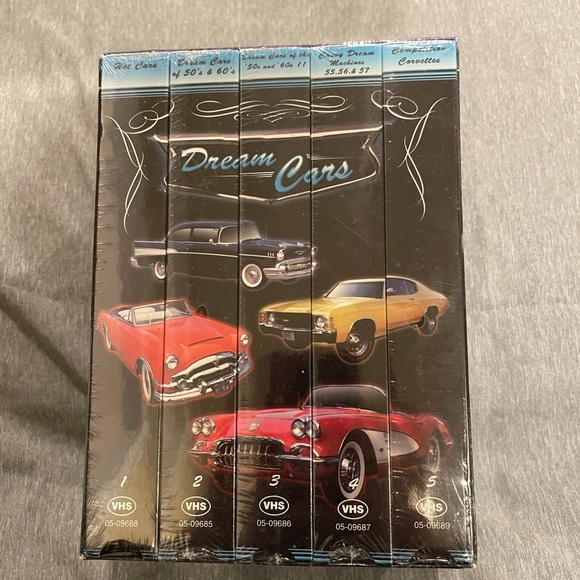 Dream Cars - Set of 5 VHS tapes - Picture 2 of 5